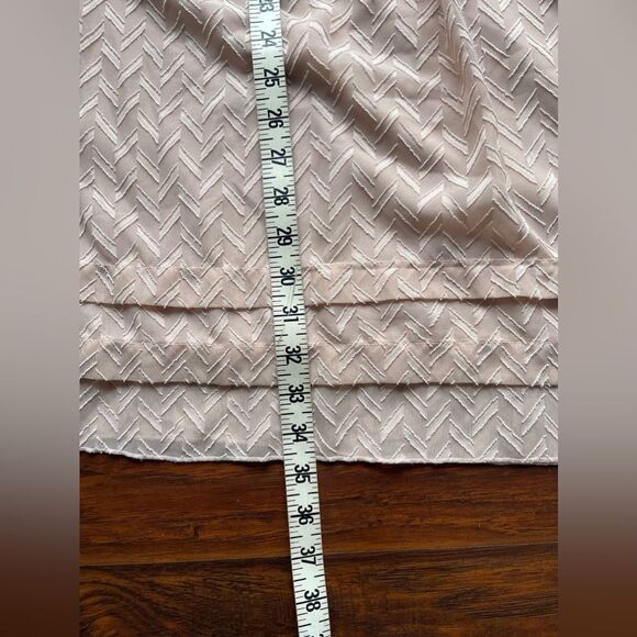 Anthropologie Lace Mini Dress Dusty pink Sequins - Picture 12 of 12